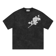 Load image into Gallery viewer, Rose Silhouette Loose Tee
