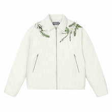 Load image into Gallery viewer, Floral Embroidery Lapel CollarDown Coat
