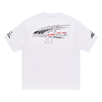Racing Liquid Printed Tee