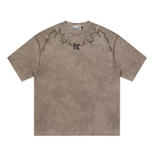 Load image into Gallery viewer, Gothic Thorn Collar Logo Tee
