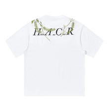 Load image into Gallery viewer, Circular Floral Embroidery Logo Tee
