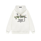 Daisies Embroidery Hoodie