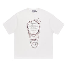 Load image into Gallery viewer, Silver Necklace Printed Tee
