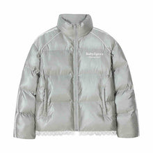 Load image into Gallery viewer, Lace Patchwork Sport Down Jacket
