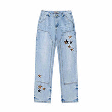 Load image into Gallery viewer, Vintage Star Patches Jeans
