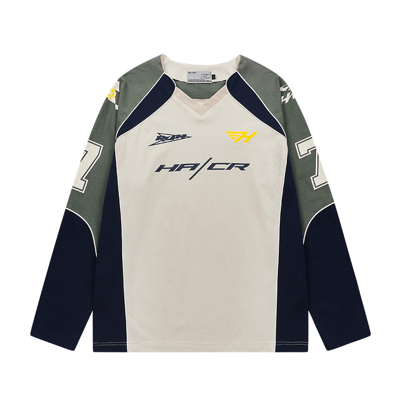 Racing Print Jersey Tee