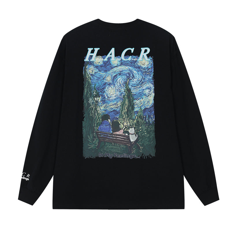 Crayon Starry Sky Long Sleeve