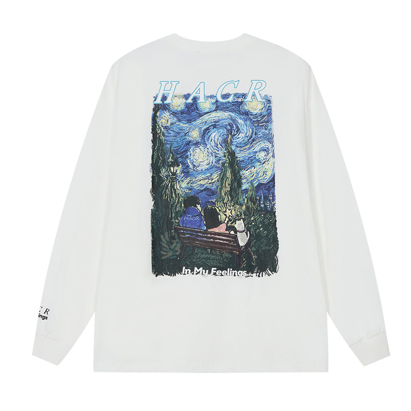 Crayon Starry Sky Long Sleeve
