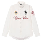 Oxford Embroidered Loose Fit Shirt