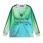 Gradient Embroidered Jersey