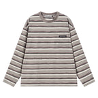 Striped Loose Fit L/S Tee