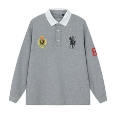 Load image into Gallery viewer, Vintage Embroidered Polo Shirt

