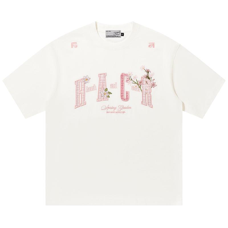 Guava Patch Embroidery Couple T-Shirt