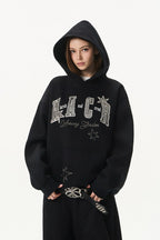 Star Sequin Street Hoodie