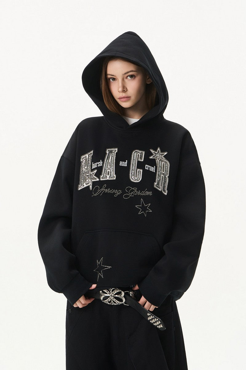 Star Sequin Street Hoodie