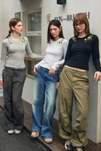 Green Wreath Slim Fit Tee