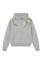 Green Wreath Cropped Hoodie