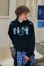 Flower Patchwork Hoodie