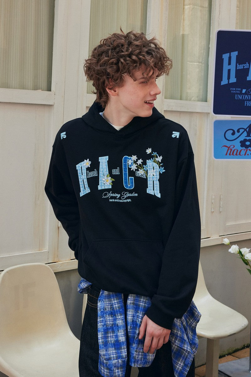 Flower Patchwork Hoodie