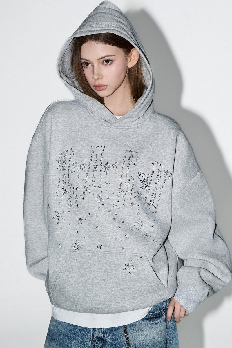 Galaxy Rhinestone Street Hoodie