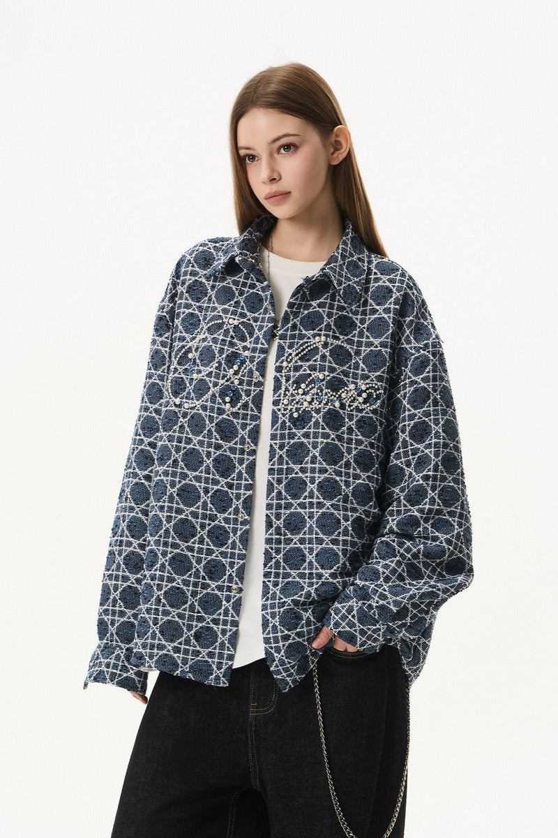 Diamond Beadwork Street Shirt