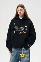 Pearl Script Graphic Hoodie