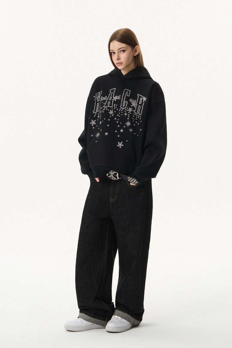 Galaxy Rhinestone Street Hoodie