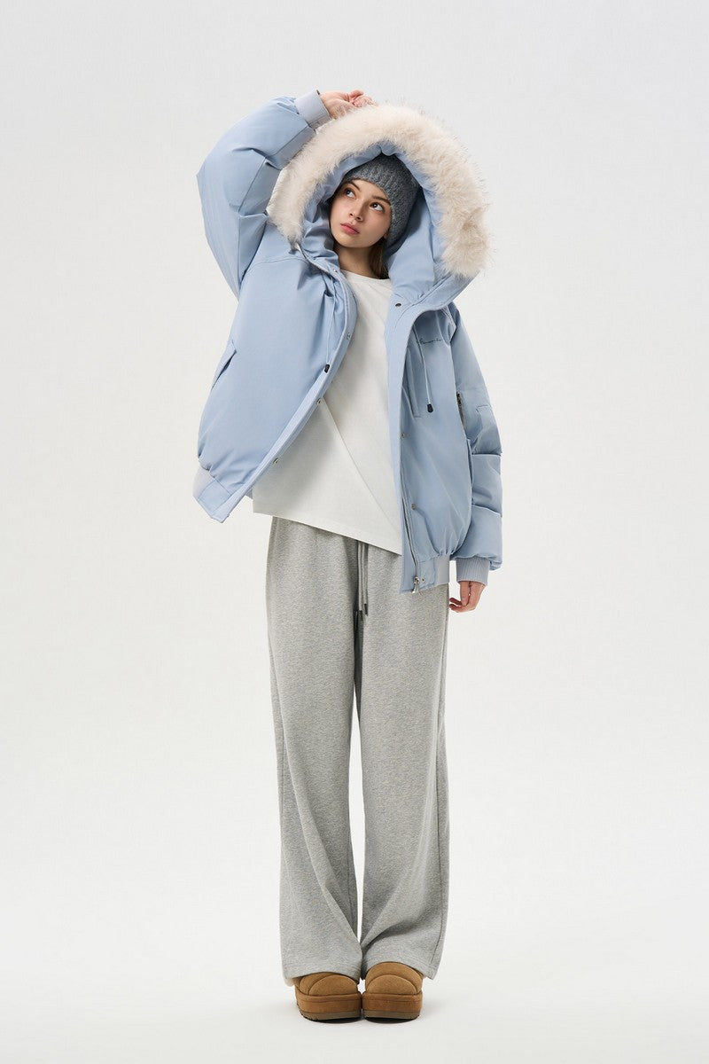 Detachable Fur Parka Jacket