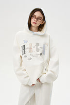 Lace Flower Shell Hoodie