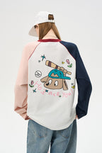 Polka Dot Baseball Dog Tee