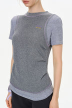 Layered Sport Cotton Tee