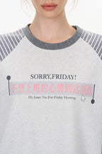 Slogan Sorona Cool Raglan Tee