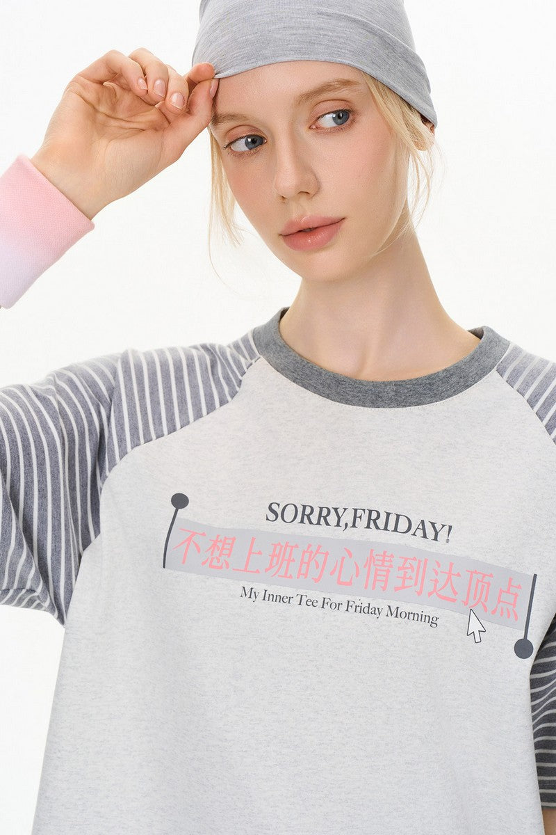 Slogan Sorona Cool Raglan Tee