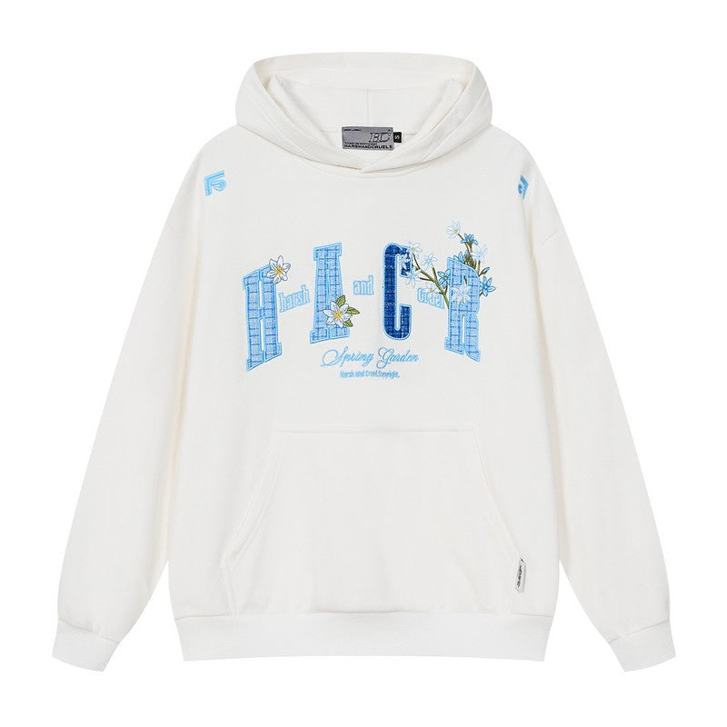 Flower Patchwork Hoodie