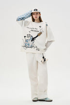 Guitar Dog Layered Longsleeve