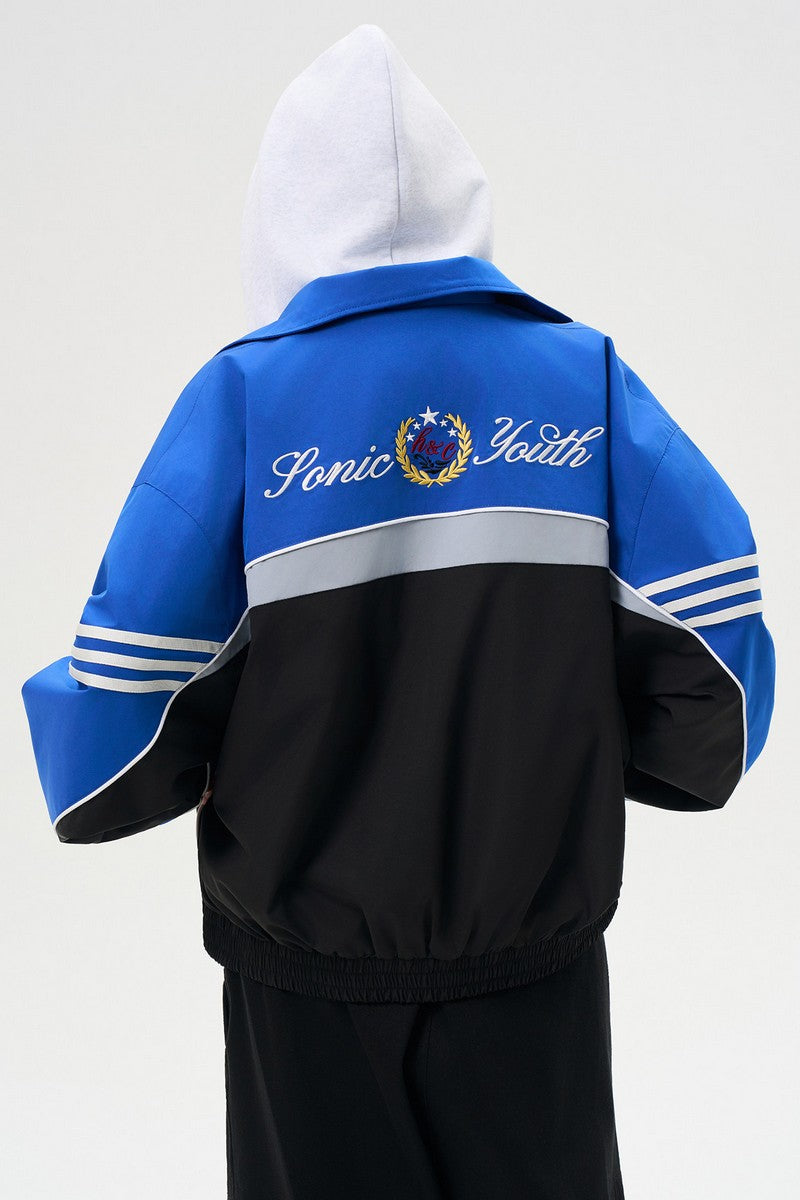 Retro Colorblock Track Jacket