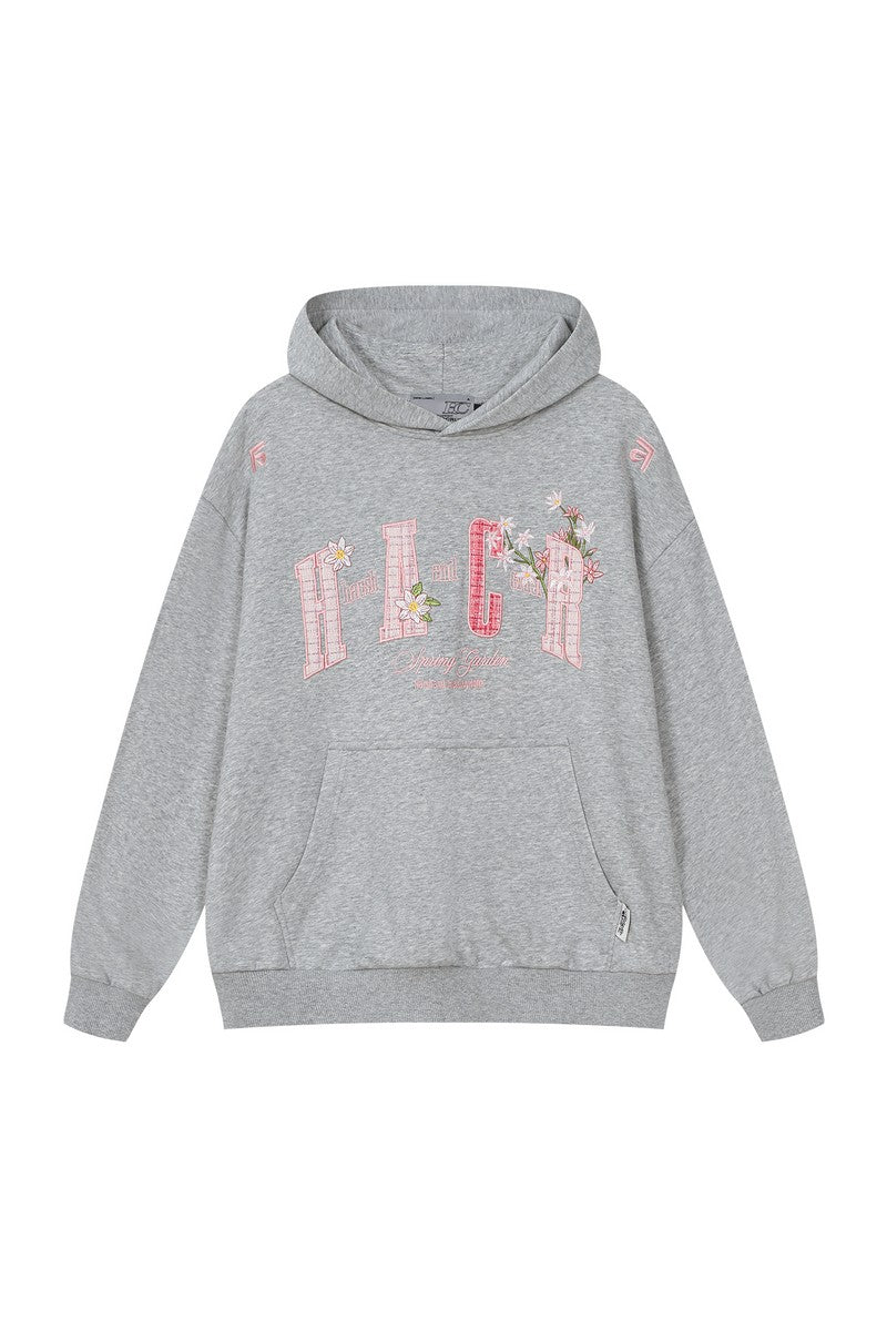 Flower Patchwork Hoodie