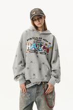Allover Star Street Hoodie
