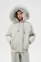 Detachable Fur Parka Jacket