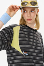 Surf Dog Patchwork Tee