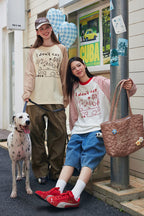 Raglan Dog Sketch Tee