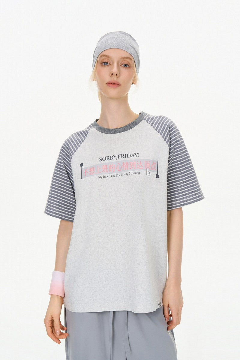 Slogan Sorona Cool Raglan Tee