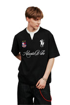 Layered Retro Embroidered Jersey