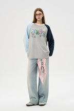 Polka Dot Baseball Dog Tee