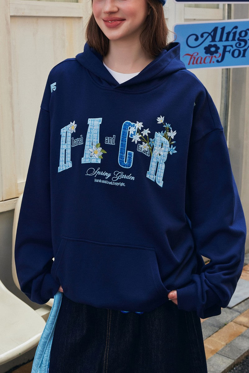 Flower Patchwork Hoodie