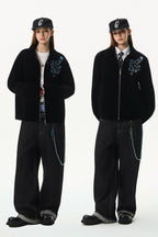 Velvet Dove Patch Denim Jacket