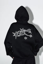 Star Sequin Street Hoodie