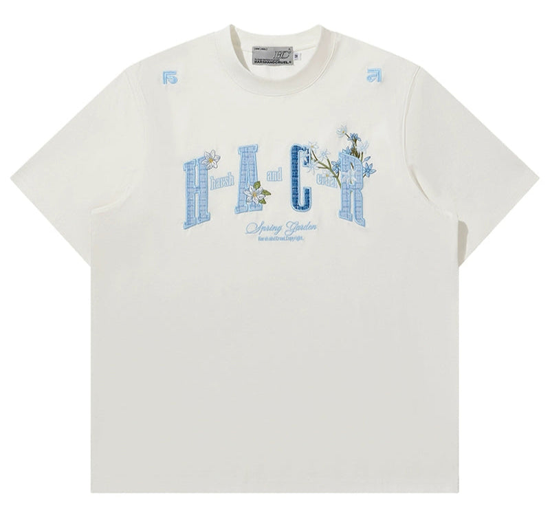 Guava Patch Embroidery Couple T-Shirt