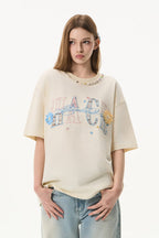 Shell Ribbon Patch Tee