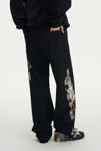 Burnt Lace Twill Logger Pants